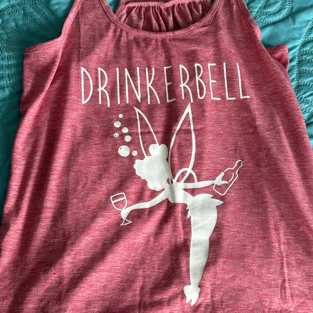 “Drinkerbell” Women’s Medium Racerback Tank Top